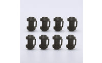 8 Pieces 1 Inch Trampoline Enclosure Pole Cap Safety Trampoline Pole Cap Heavy Duty Safety for Outdoor