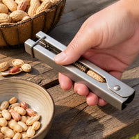 Stainless Steel Peanut Sheller Tool Manual Seed Cracker Nutcracker