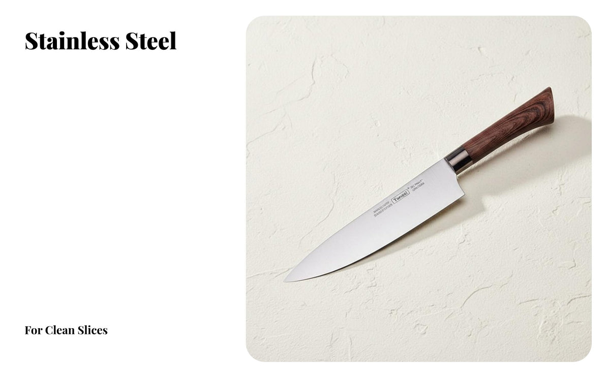 Stainless Steel Chef Versatile Multipurpose Kitchen for Home Cooks, Cooking Enthusiasts, Cutting, Restaurants, Restaurant