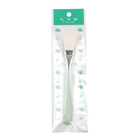 Soft Synthetic Fiber Skincare Brush with Long Handle for Clay Mud Application, Flat Makeup for Treatment Routine and Cosmetic Masks