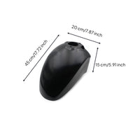 motorcycle Front Mudguard Easy to Install Mudboard Wear Resistant Replacement Part