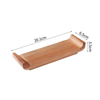 Bamboo Sushi Serving Board Japanese-Style Sushi Board Traditional Wooden for Home Dining