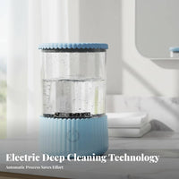 Gentle on Bristles Makeup Brush Cleaner and Dryer Portable Design Automatic Brush Cleaner and Dryer Quiet Operation for Women, Home, Bedroom