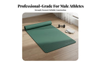 Tear Resistant Men's Workout Mat Easy to Clean Thick Exercise Mat Portable Noise Reducing for Pilates