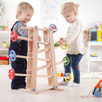 Beech Wood Ball Coaster Track Toy Set