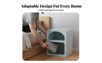Opendesign Shelf configurable Storage Cube Colorful Design Nightstand Space-Saving Bedside Table adaptable for Children, Homeowners, Bedroom, Guesthouse, Living Room, Entryway