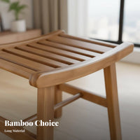 Multi-Purpose Saddle Seat Stool Space-Saving Compact Shoe-Changing Seat High Load-Bearing Capacity Small Seating Easy to Clean for Children, Seniors, Expectant Mothers, Balcony, Entryway, Living Room, Bathroom