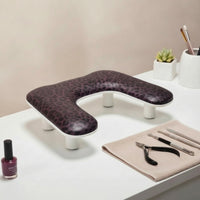 Manicure Hand Rest Elevated Manicure Cushion with Legs Nail Armrest Ergonomic Furniture Easy to Clean for Manicurists