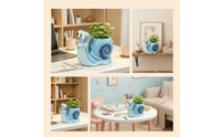 Snail Pen Holder Whimsical Snail Planter Desktop Decor Sculptural Ornament Space-Saving for Office Workers, Desk, Workspace