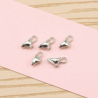 5 Pieces Miniature Gravy Boat Collectible Dollhouse Gravy Boat Silver Dollhouse Tableware for Crafters, Diorama