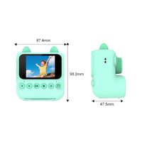 Child-Friendly Kids Instant Print Camera Interactive Children's Camera with Printer Easy-to-Use Toy Multifunctional for Playroom