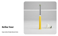Badminton Lash Practice Aid Builds Muscle Memory Badminton Swing Practice Aid Swing Correction Tool Non-Slip Handle Power