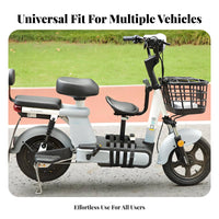 All-Steel Buckle Child Seat Mounting Strap High-Strength Strapping Electric Scooter Seat Fastener Heavy Duty for Parents, Motorcycle