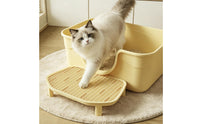Cat Litter Step Board Raised Litter Box Step Long-Lasting for Cats