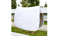 Horse Saddle Pad Rounded Corners Quilted Saddle Pad Breathable Quilted