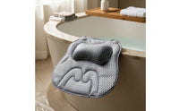 Supportive Cat Bath Pillow Mesh Bath Pillow with Hook Breathable Quick-Drying for Adults, Home Spa