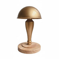 Tabletop Hat Stand Detachable Design Hairpiece Stand Wooden Base Stable Support for Retail Store