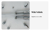 Compact Storage Folding Lug Wrench Labor Saving 4 Way Cross Wrench Long-Lasting for Roadside Emergency