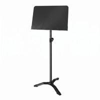 Foldable Music Stand Telescoping Pole Folding Music Stand Anti-Slip Feet