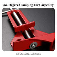 Aluminum Alloy Right Angle Clamp Versatile 90 Degree Corner Clamp L-Shaped Clamping Square Easy to Use Workshop Supply