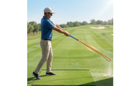 Golf Swing Training Rope Braided Golf Swing with Grip Sleeves Indoor for Golfers