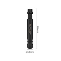 Black Metal BB90 BB92 Bearing Puller Machined Press Fit Bottom Bracket Removal Tool Compact Push-Fit Bottom Bracket Tool Cylindrical for Cyclists