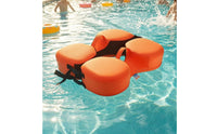 Inflatablenon-Inflatable Baby Swimming Buoy Soft Textile Cover Underarm Buoy Collar Padded Infant Swim Collar Adjustable Strap