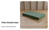 Foldable Folding Gymnastics Mat Multi-Purpose Thick Tumbling Mat Shock Absorbing Combat Arts Training Pad High-Density Foam for Gymnasts, Cheerleaders, Dance Studio, Home Gym, Workouts, School