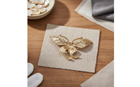 Gold Tone Butterfly Brooch Base for Jewelry Makers, Crafters