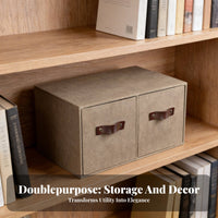 Desktop Drawer Organizer Space-Saving Design Desktop Storage Drawers for Dresser