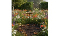 Bird Bath Feeder Outdoor Decoration Bird Bath Stand Feeder Heavy Duty Garden Decor for Courtyard