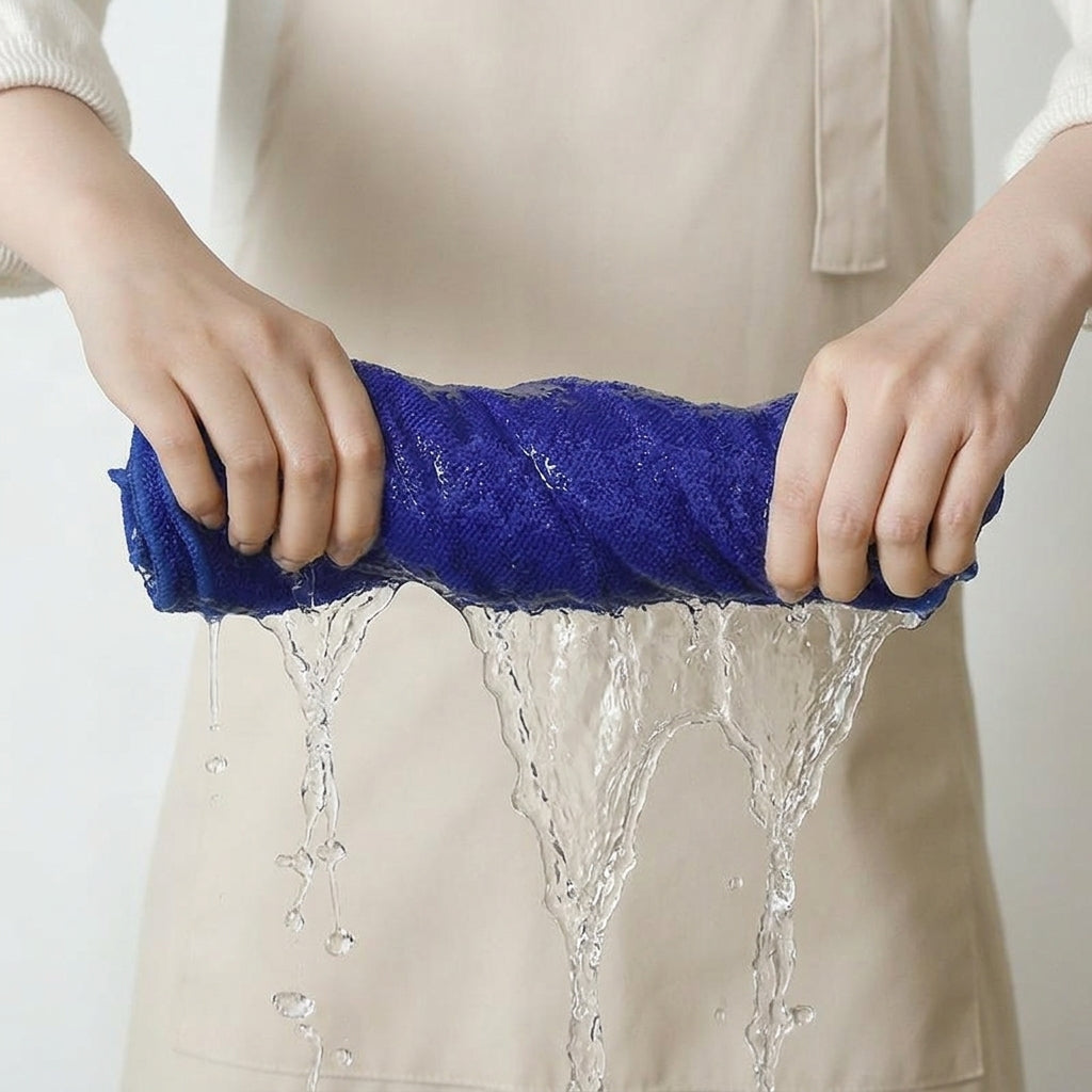 Large Microfibre Cloths and Microfibre Towel, 30cm x 70cm Microfibre Cloth, Superfine Washable Dense Fabric for Floor, Car and Table Cleaning