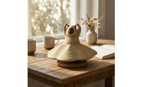 Whimsical 3D Printed Capybara Cute Capybara Figurine Mini Desktop Figure Stable for Study Space