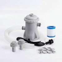 Pool Filter Pump Clear Filter Pump with Hose Electric