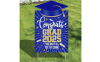 of 2025 Graduation Sign Waterproof 2025 Graduation Party Sign Outdoor Decoration for Graduates