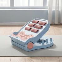 Slant Board with Massage Rollers Non Slip Calf Stretcher Portable Incline Stretcher for Runners