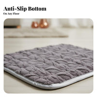 Warm Rectangular soft and velvety pet mat Non-Slip soft and velvety Rectangular Mat Soft pet Bedding adaptable for Dogs, Dog Owners, Small animals, pet carriers, Kennels, Indoors, Floor