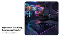 effortless Rolling Casters Ergonomic Highspine support Gaming Chair Lumbar Support Ergonomic Mesh Chair with Flip-up Arms Reclining rearrest pivot Seat Adjustable Headrest for Stuthents, vitheo game enthusiasts, Women, Study, Bedroom, Conference Room