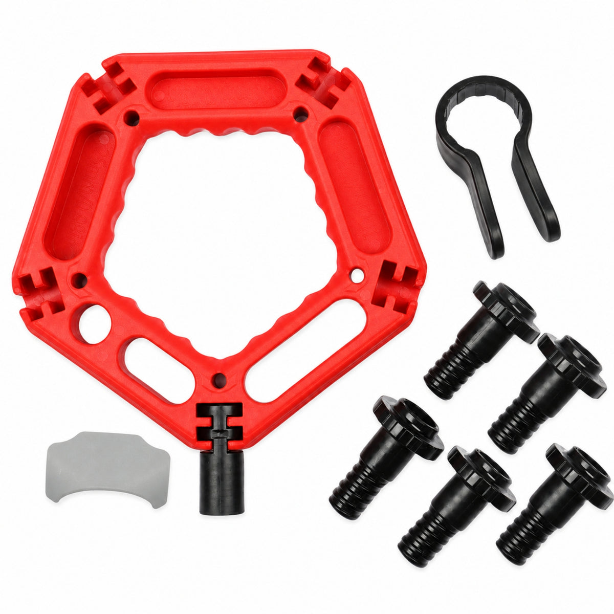 Grip Training Handle with Mounting Post Rigid Strength Training Handle Hand Gripper Adjustable Exerciser Non-Slip for Climbers