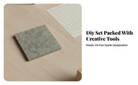 Ceramic Block Base Educational Model Building Base Plate Assembly Brick Baseplate for Workshop, Classroom