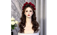Mannequin Head with Shoulders Skin-Toned-Toned Female Mannequin Head Pre-Madeup for Cosplayers, Jewelers, Retail Stores