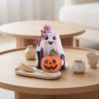 Desktop Ornament Halloween-Themed Resin Figurine Freestanding Miniature Figurines for Collectors, Mantel, Party Tables, Spooky-House Displays