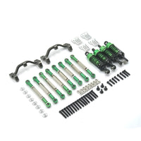 RC Car Upgrade Kit with Shock Absorbers Slop Shock Absorbers Stable Mounting Accessories Set for 1/16 C14