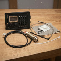 Electro Acoustic Guitar Pickup System Digital Tuner Guitar Preamp Kit Low Indicator Instrument Accessory