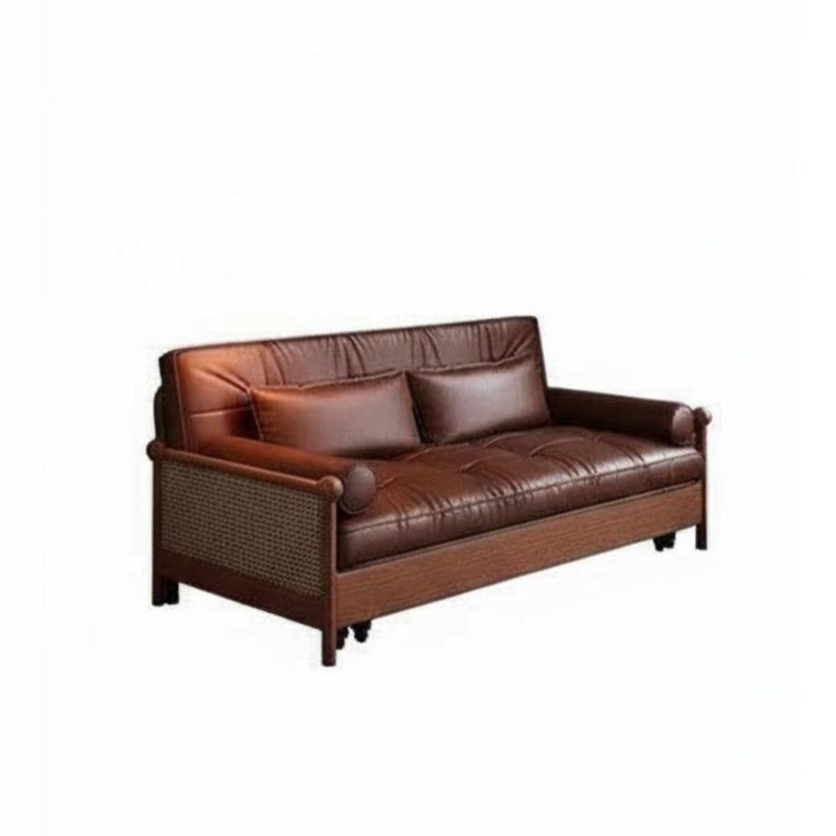Multi-Functional Pull-extendable Sofa Bed Space-Saving Design Pull-extendable Loveseat Bed two-in-a single pieceUse Living Room Furniture Easy Conversion for Apartment Dwellers, Homeowners, Young Adults, Small Spaces, Home Office