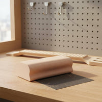 Fretboard Radius Sanding Block Guitar Fret Leveling Block Luthier Supply for Guitarists