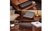 Watch Storage Case Portable Watch Storage Case with Soft Lining Wristwatch Box for Collectors