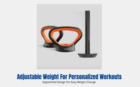 Adjustable Kettlebell Handle Fitness Equipment, Push Up Stand Accessory for Men, Multifunctional Dumbbell Rack