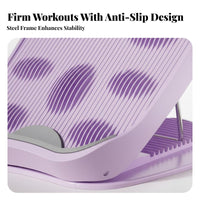 Non-Slip Surface Adjustable calf muscle stretcher Leg sculpting Slant Board Portable Design Stretching Aid Multi-Angle Adjustment for Runners, Athletes, Office Workers, Home, exercise, Gym
