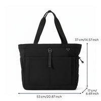 Badminton Racket Bag Multi-Compartment Tennis Racket Bag Lightweight Handheld Tote for Travel, Outdoor